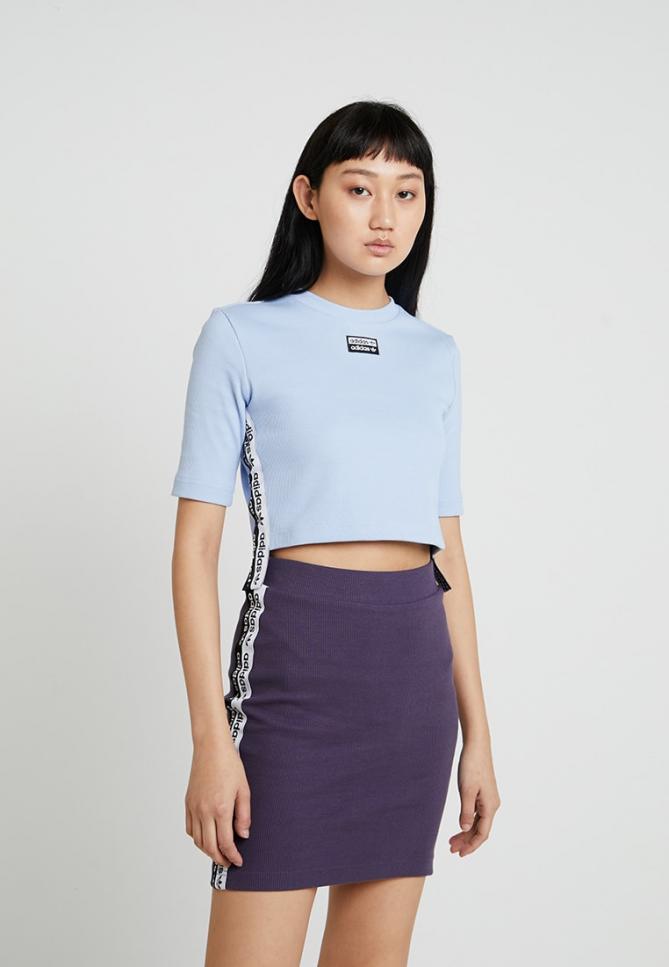 T-Shirt & Top | CROPPED TEE Periwinkle | adidas Originals Donna