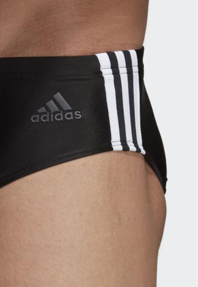Moda mare | Fitness 3-Stripes Swim Trunks Black/White | adidas Performance Uomo
