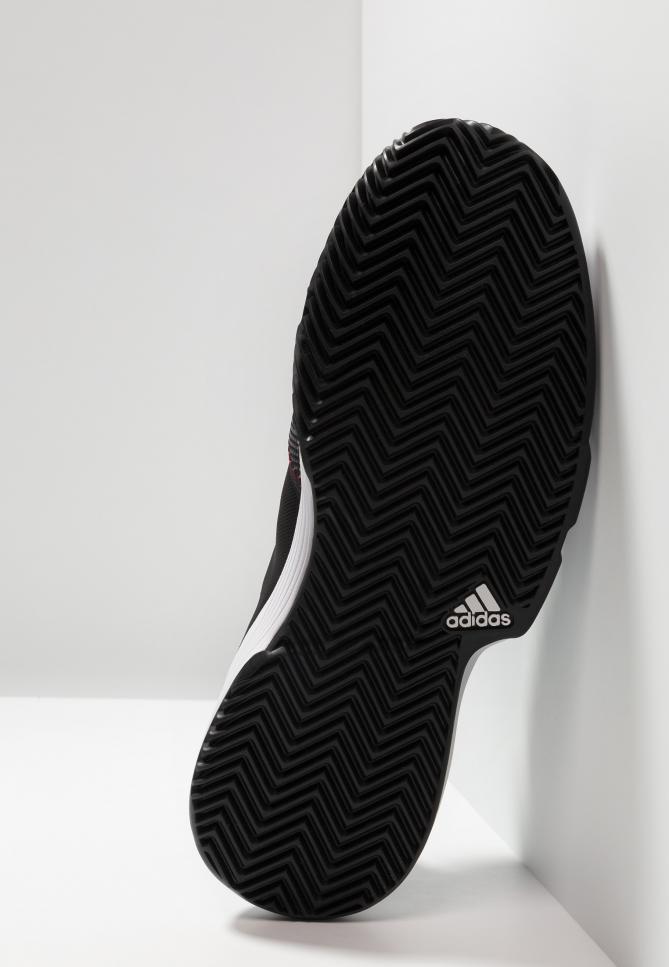 Scarpe sportive | GAMECOURT Core Black/Footwear White/Shock Red | adidas Performance Uomo