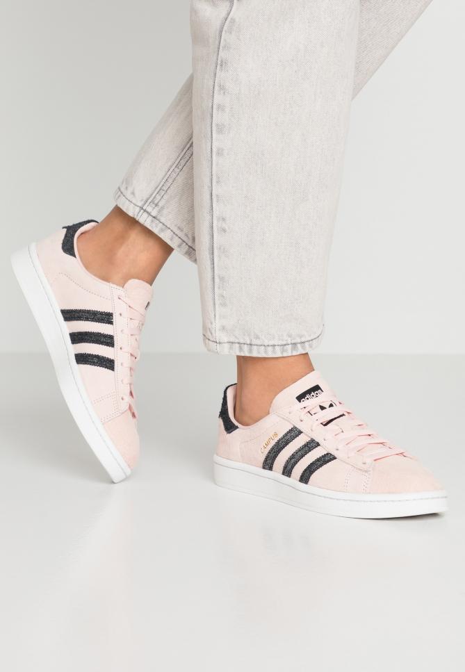 Sneakers | CAMPUS Icey Pink/Core Black/Crystal White | adidas Originals Donna