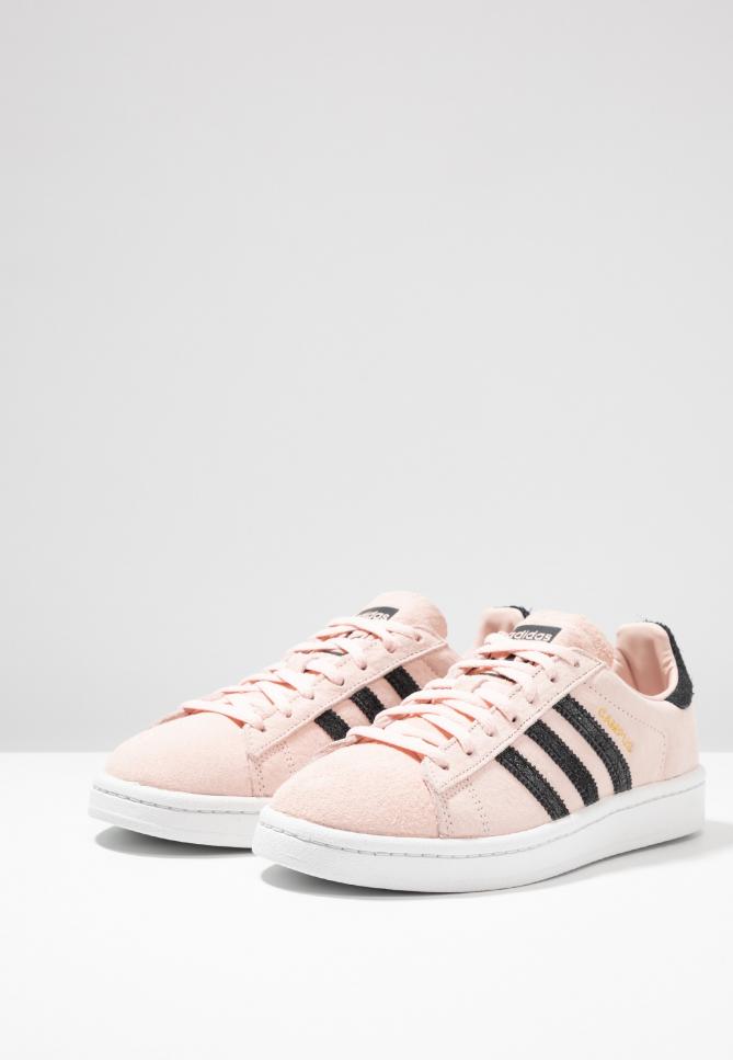 Sneakers | CAMPUS Icey Pink/Core Black/Crystal White | adidas Originals Donna