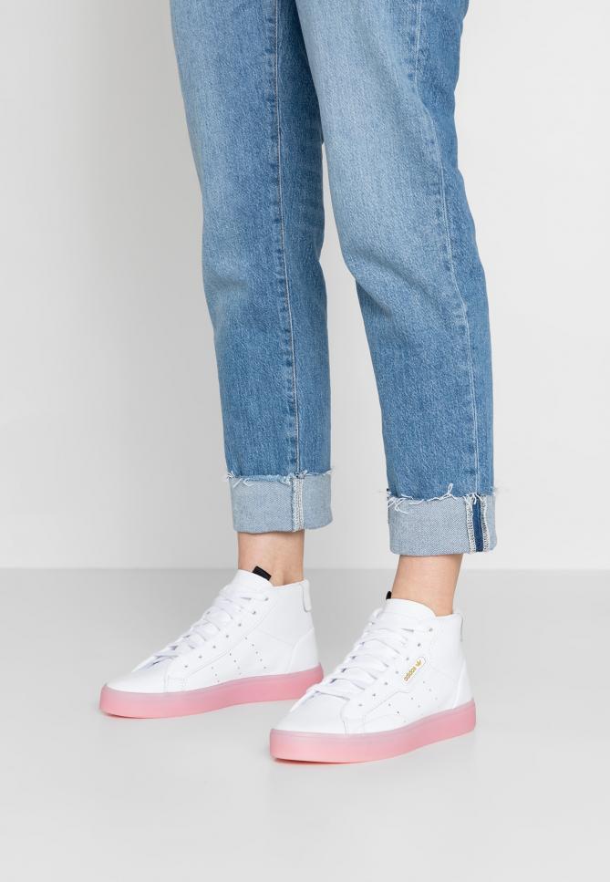 Sneakers | SLEEK MID Footwear White/Diva Pink | adidas Originals Donna