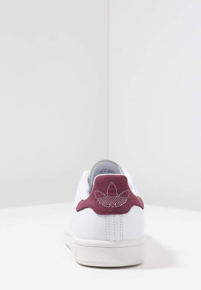 Sneakers | STAN SMITH Footwear White/Maroon | adidas Originals Donna/Uomo