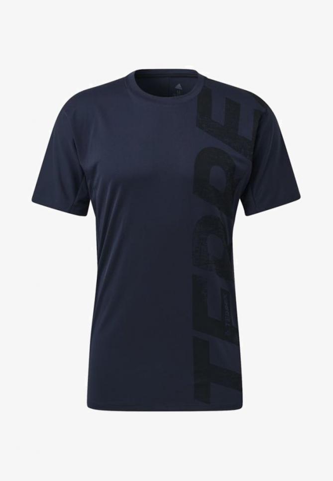 T-shirt & Polo | T-shirt con stampa Blue | adidas Performance Uomo