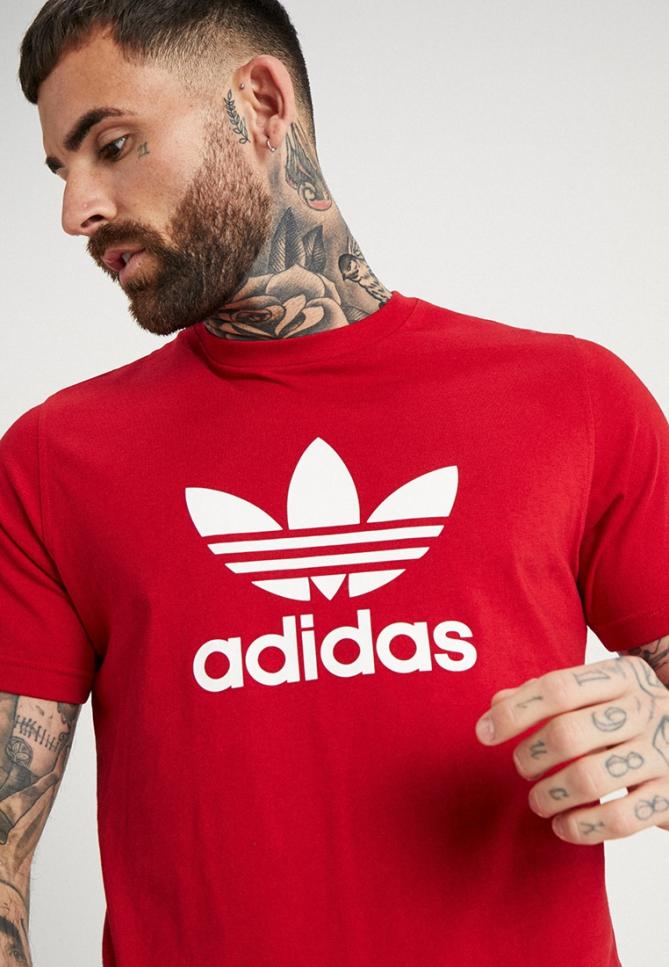 T-shirt & Polo | TREFOIL Power Red | adidas Originals Uomo