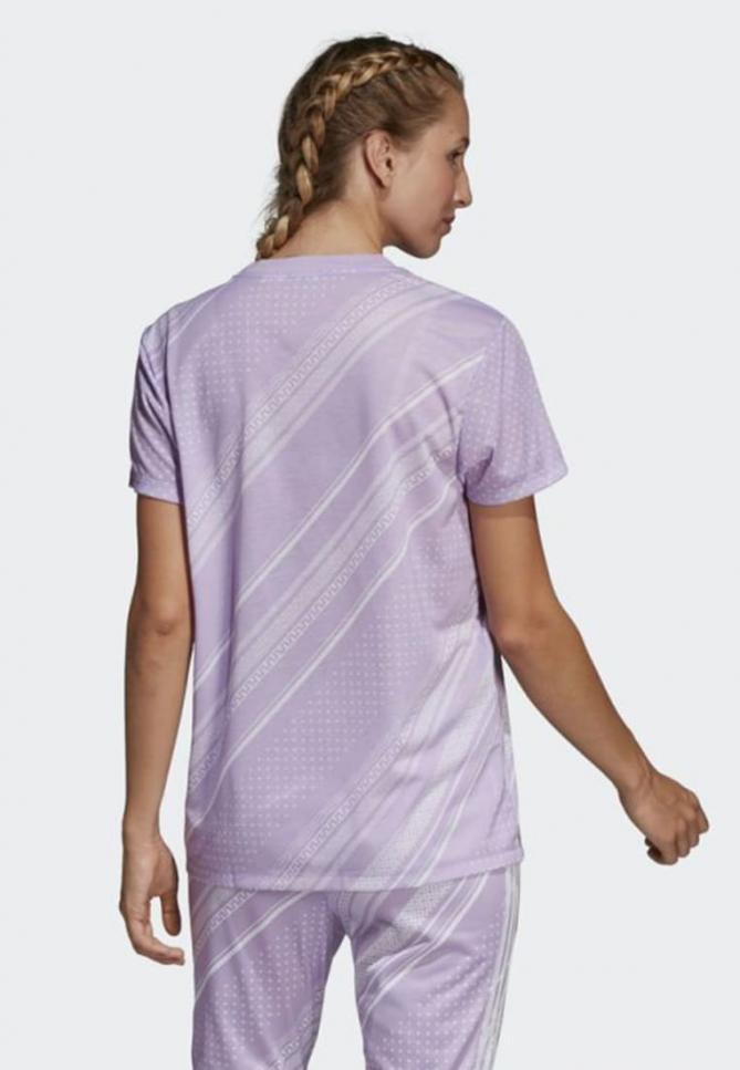 T-Shirt & Top | BOYFRIEND TREFOIL TEE Purple | adidas Originals Donna