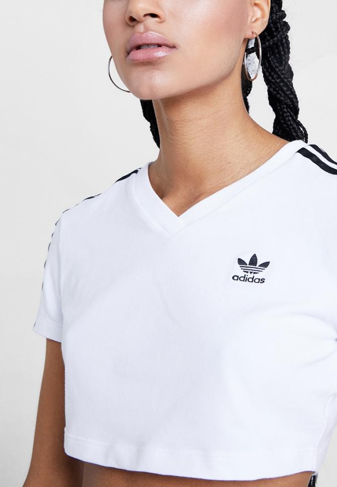 T-Shirt & Top | CROPPED TEE White | adidas Originals Donna