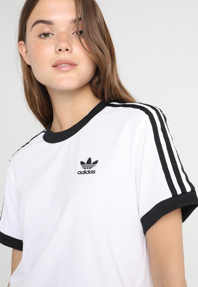 T-Shirt & Top | STRIPES TEE White | adidas Originals Donna